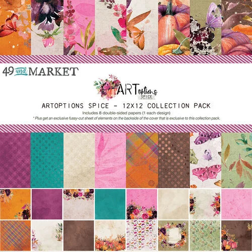 49 And Market Artoptions  Spice - 12 x 12 Collection Pack