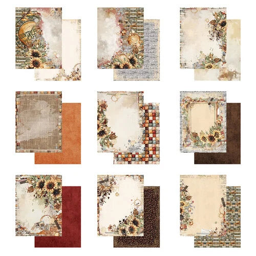 49 and Market - Country Heart Cafe Collection - 6 x 8 Collection Pack