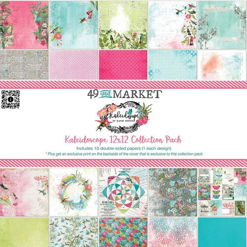 49 and Market - Kaleidoscope Collection - 12 x 12 Collection Paper Pack