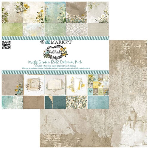 49 and Market - Krafty Garden Collection - 12 x 12 Collection Paper Pack