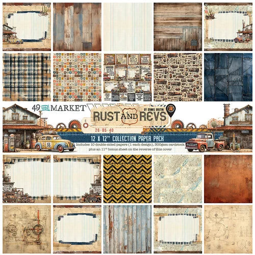 49 and Market - Rust and Revs Collection - 12 x 12 Collection Pack