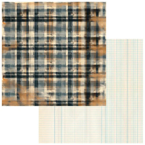 49 and Market - Rust and Revs Collection - 12 x 12 Double Sided Paper - Route