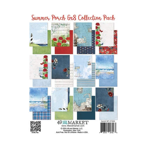 49 and Market - Summer Porch Collection - 6 x 8 Collection Pack