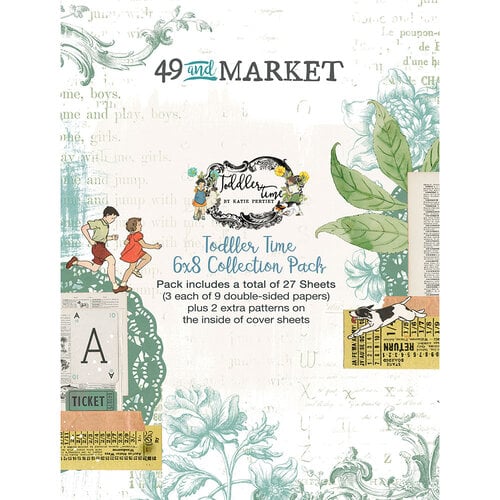 49 and Market - Toddler Time - 6 x 8 Collection Pack