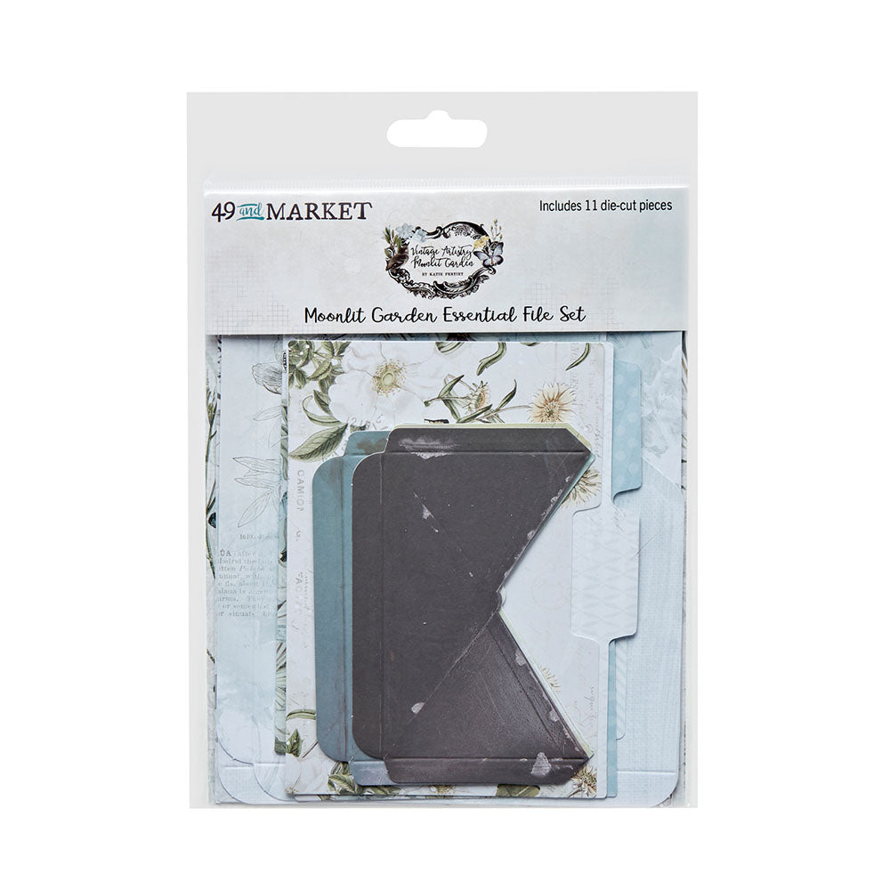 49 and Market - Vintage Artistry Moonlit Garden Collection - File Essentials