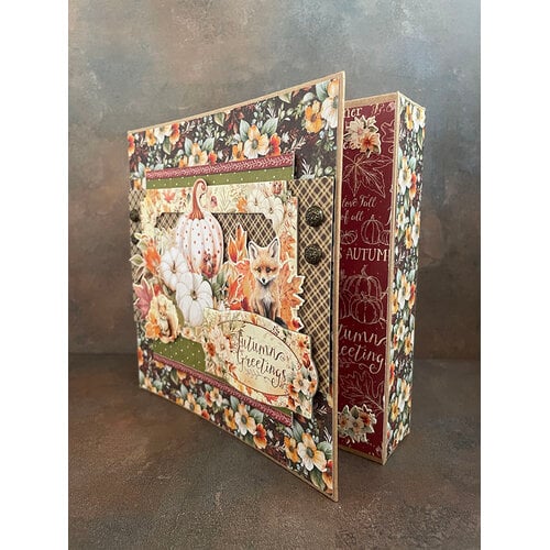 Graphic 45 - Autumn Greeting Collection - Album Kits