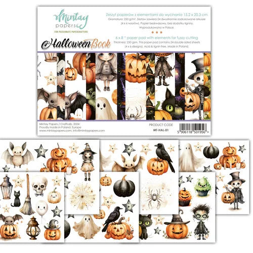 Mintay Papers - 6 x 8 Elements Paper Pad - Halloween