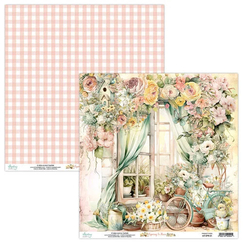 Mintay Spring Is Here-01 Double-Sided Single Sheet