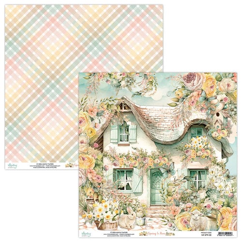 Mintay Spring Is Here-02 12 x 12 Double-Sided Single Sheet