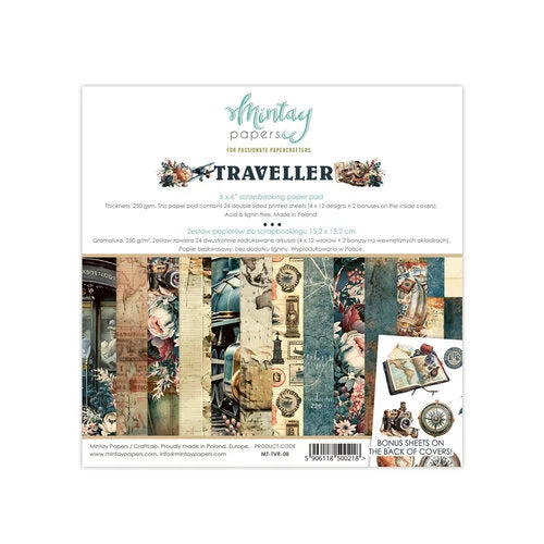 Mintay Traveller 6 x 6 Paper Pad