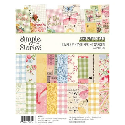 Simple Stories - Simple Vintage Spring Garden - 6x8 Paper Pad