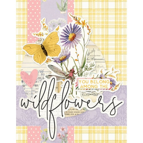 Simple Stories - Simple Vintage Meadow Flowers Collection - Simple Cards - Card Kit