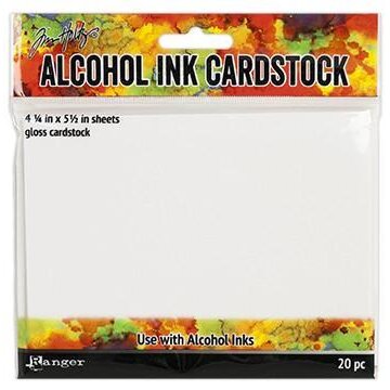 Ranger Ink - Tim Holtz - Adirondack Alcohol Ink Cardstock Pack - 4.25 x 5.5