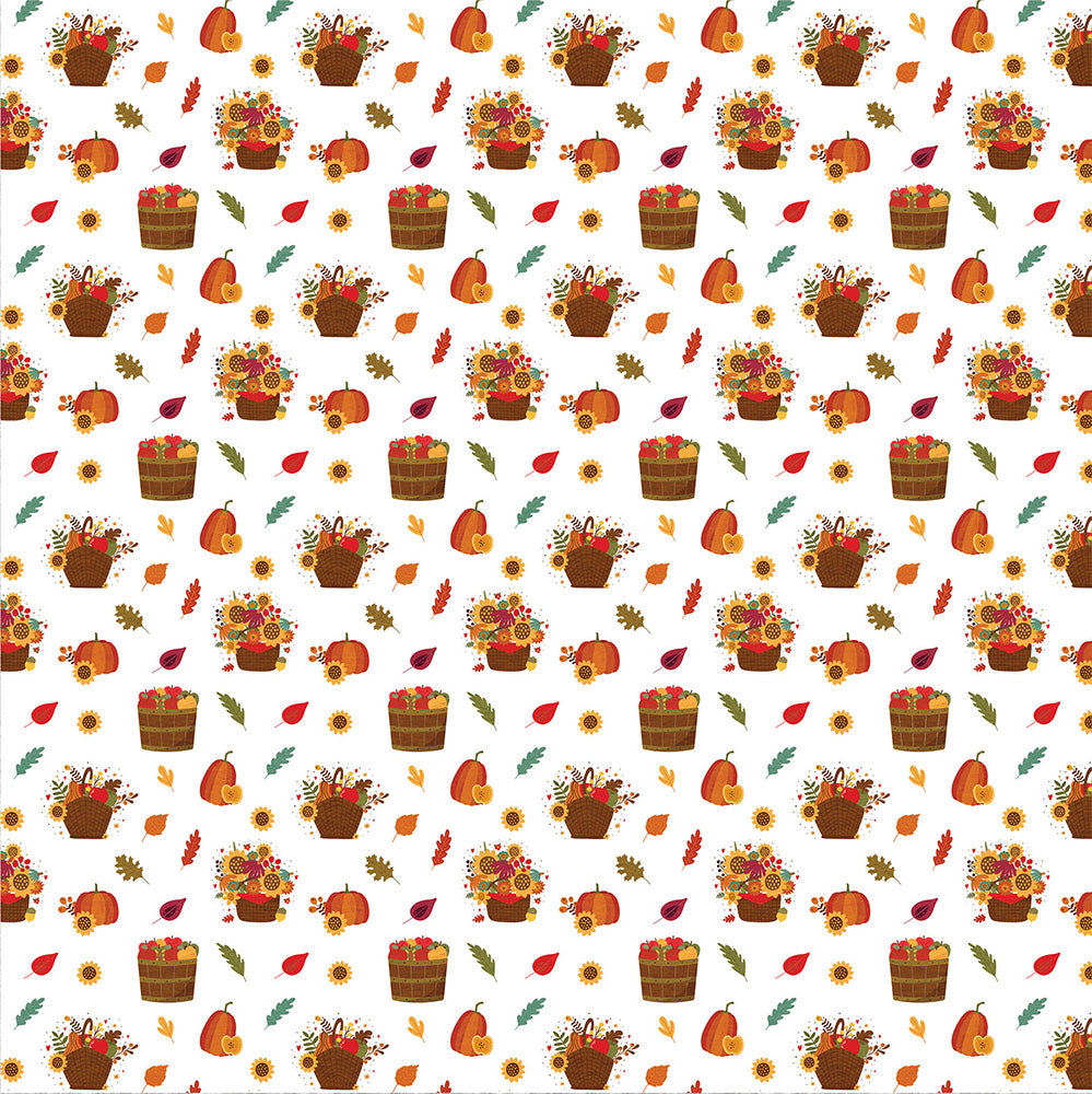 PhotoPlay - Autumn Vibes Collection - 12 x 12 Double Sided Paper - Bushels