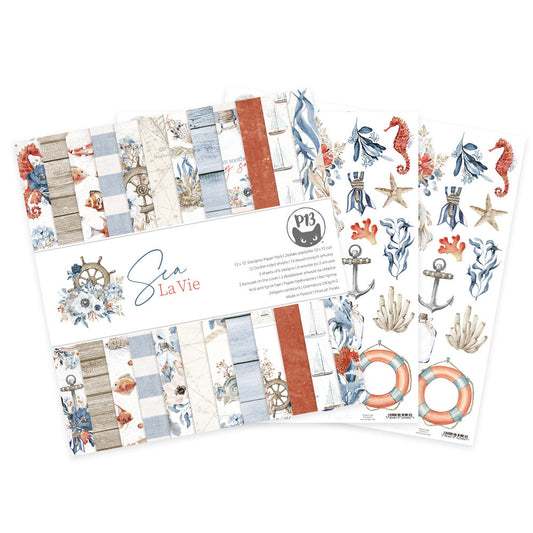 P13 - Sea La Vie Collection - 12 x 12 Paper Pad