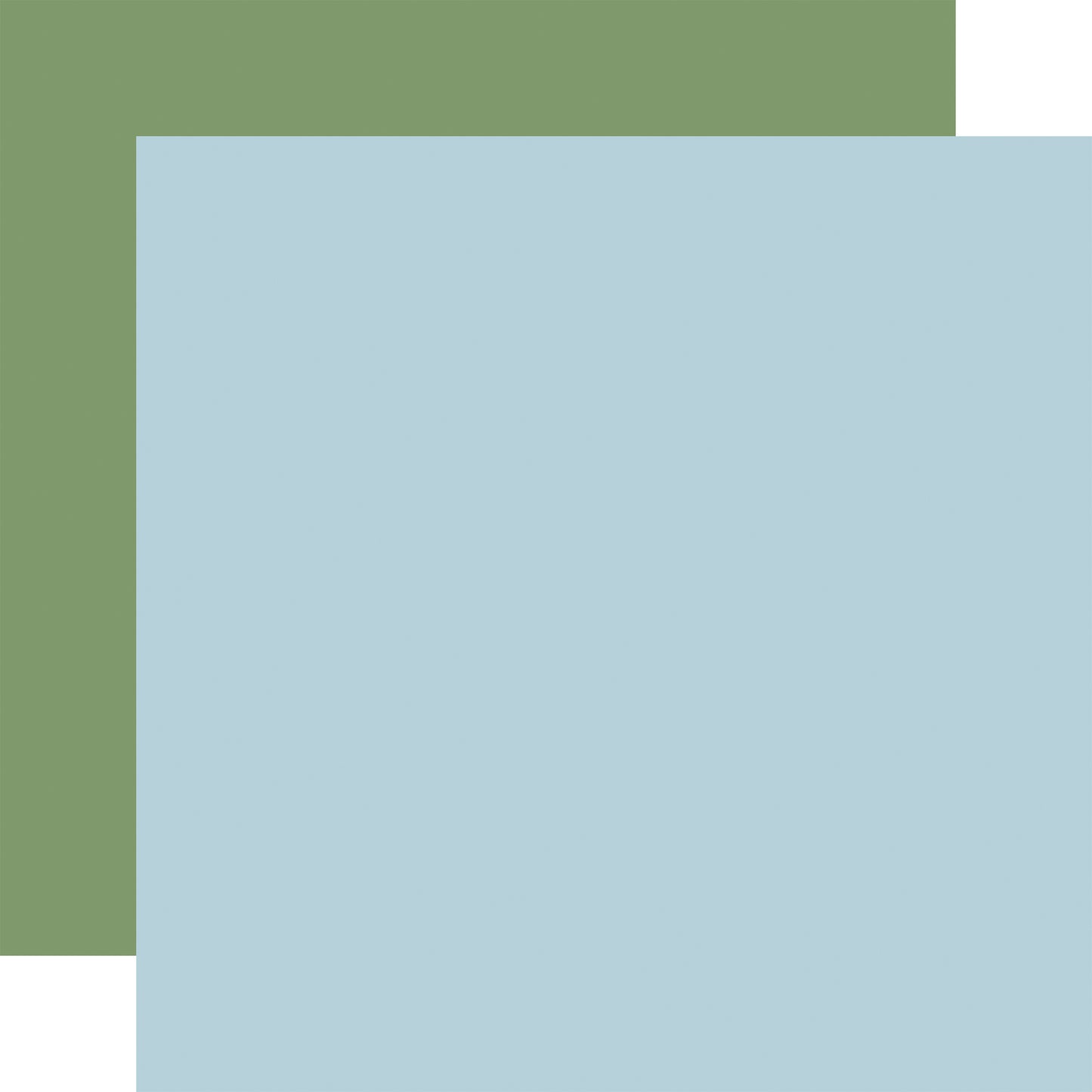 Echo Park - Strawberry Fields Collection - 12 x 12 Double Sided Paper - Blue/Green