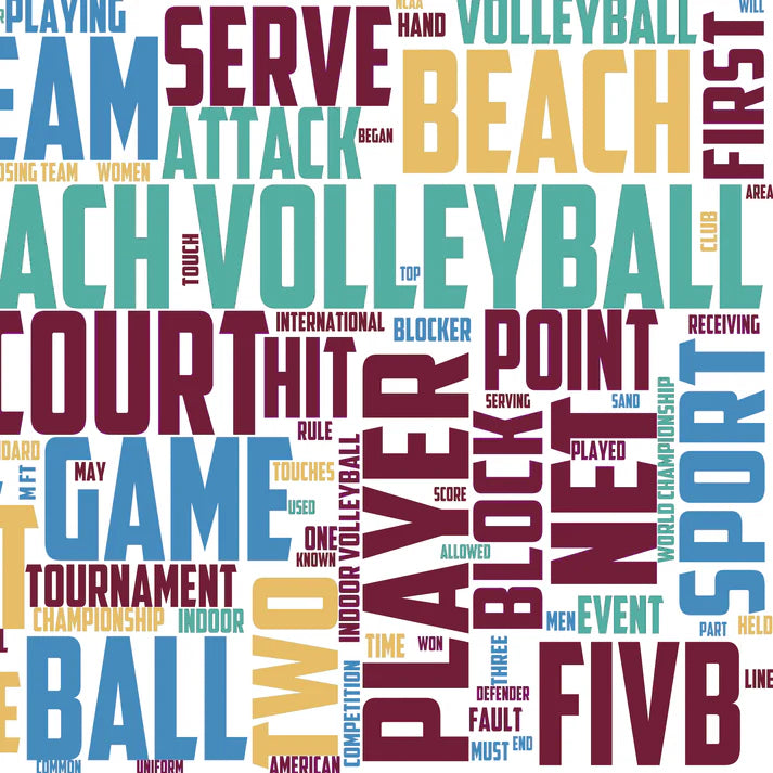 SSC Designs - Sports Beat Collection -   12 x 12 Double-Sided Scrapbook Paper - Volleyball Heartbeat