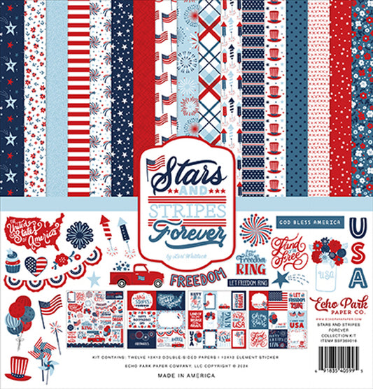 Echo Park - Stars and Stripes Forever 12 x 12 Collection Pack