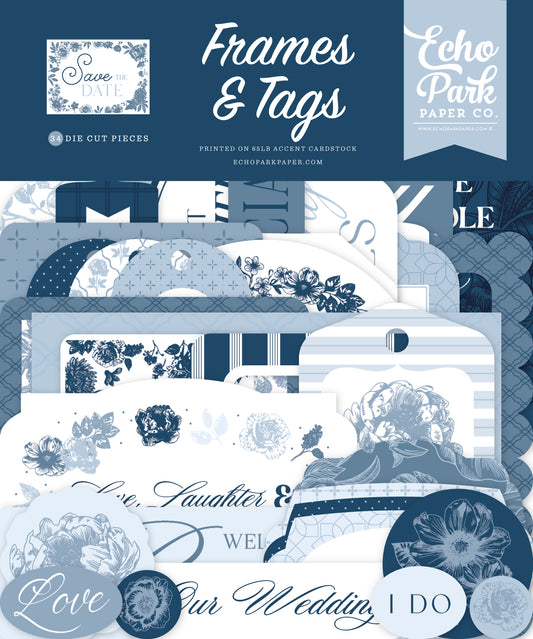 Echo Park - Save The Date Collection - Ephemera - Frames And Tags