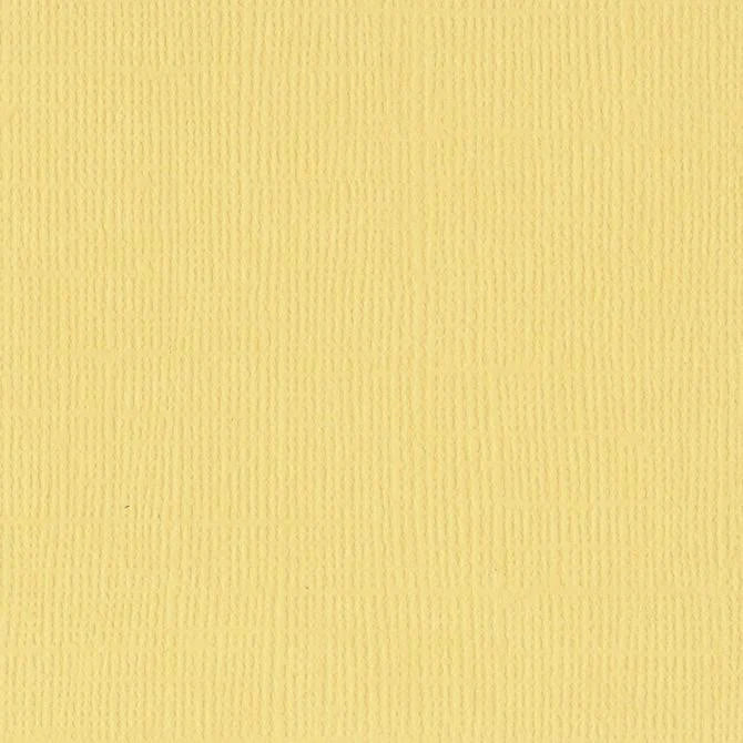 Bazzill 12 x 12 Textured Cardstock - Sunbeam