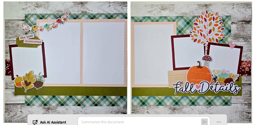 Simple Stories - AIR Exclusive - September Two-Page Layout Kit