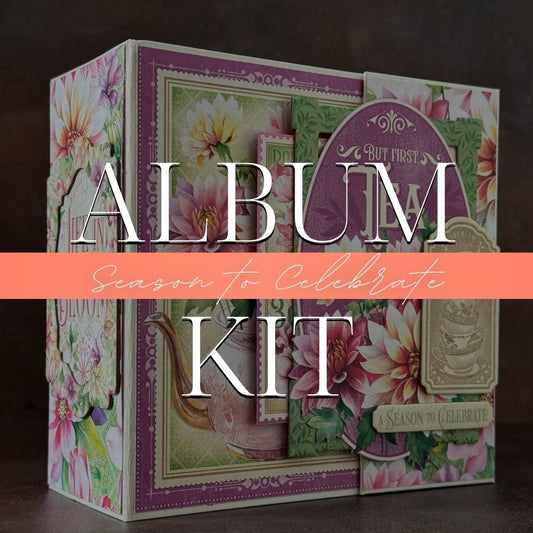 Graphic 45 - Season to Celebrate Wrap-Around Album Kit