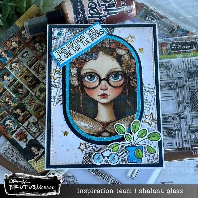Brutus Monroe - Page Turner Collection - Clear Photopolymer Stamps - Literally The Best