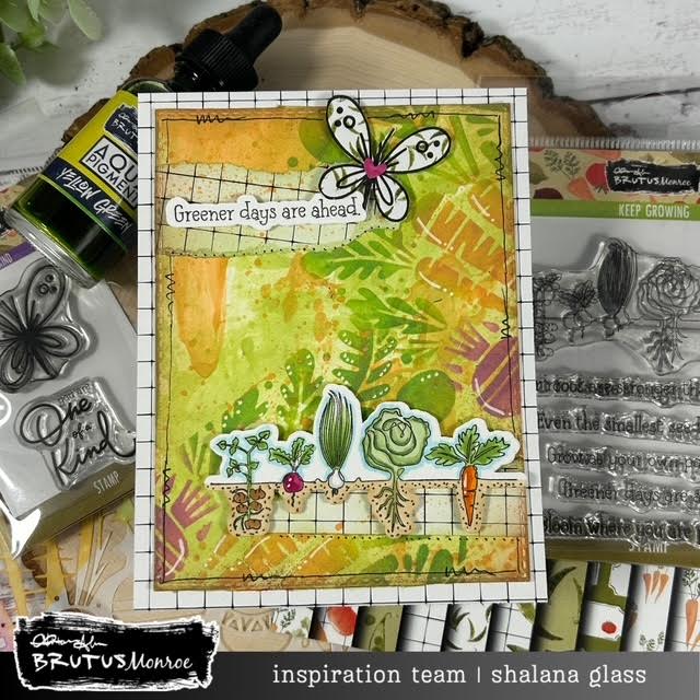 Brutus Monroe - Rooted In Kindness Collection - Slimline Stencils - Rooted