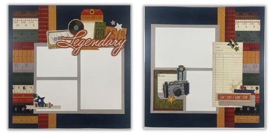 Simple Stories - AIR Exclusive May 2 Page Layout Kit