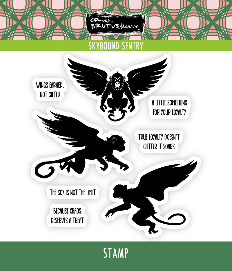 Brutus Monroe - Skybound Sentry | 4x4 Stamp