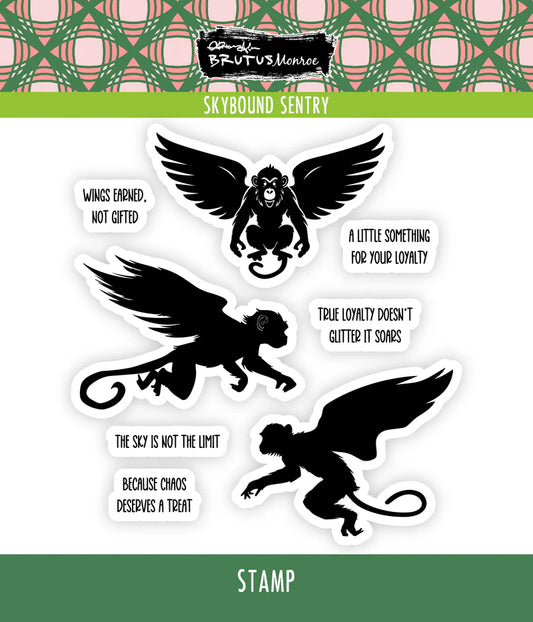 Brutus Monroe - Skybound Sentry | 4x4 Stamp