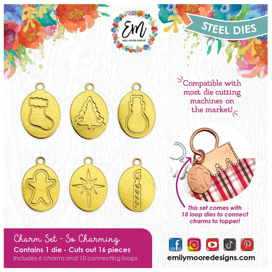 Emily Moore Designs - Dies - So Charming Ornament Charms