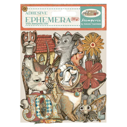 Stamperia - Furry Friends Collection - Ephemera