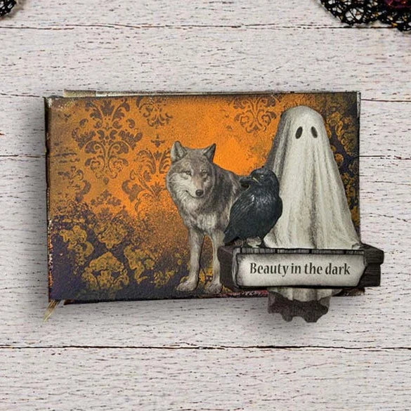 Stamperia - Printed Art Junk Journal - Stickers, Cut-Outs, and Backgrounds - Halloween