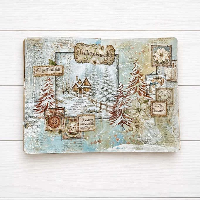 Stamperia - White Christmas Collection - Ephemera - Assorted Die Cuts