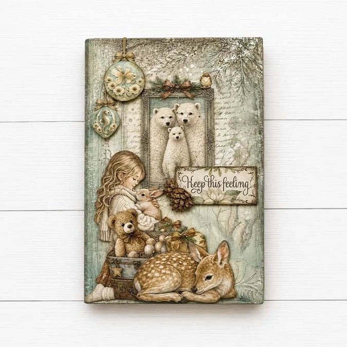 Stamperia - White Christmas Collection - Ephemera - Assorted Die Cuts