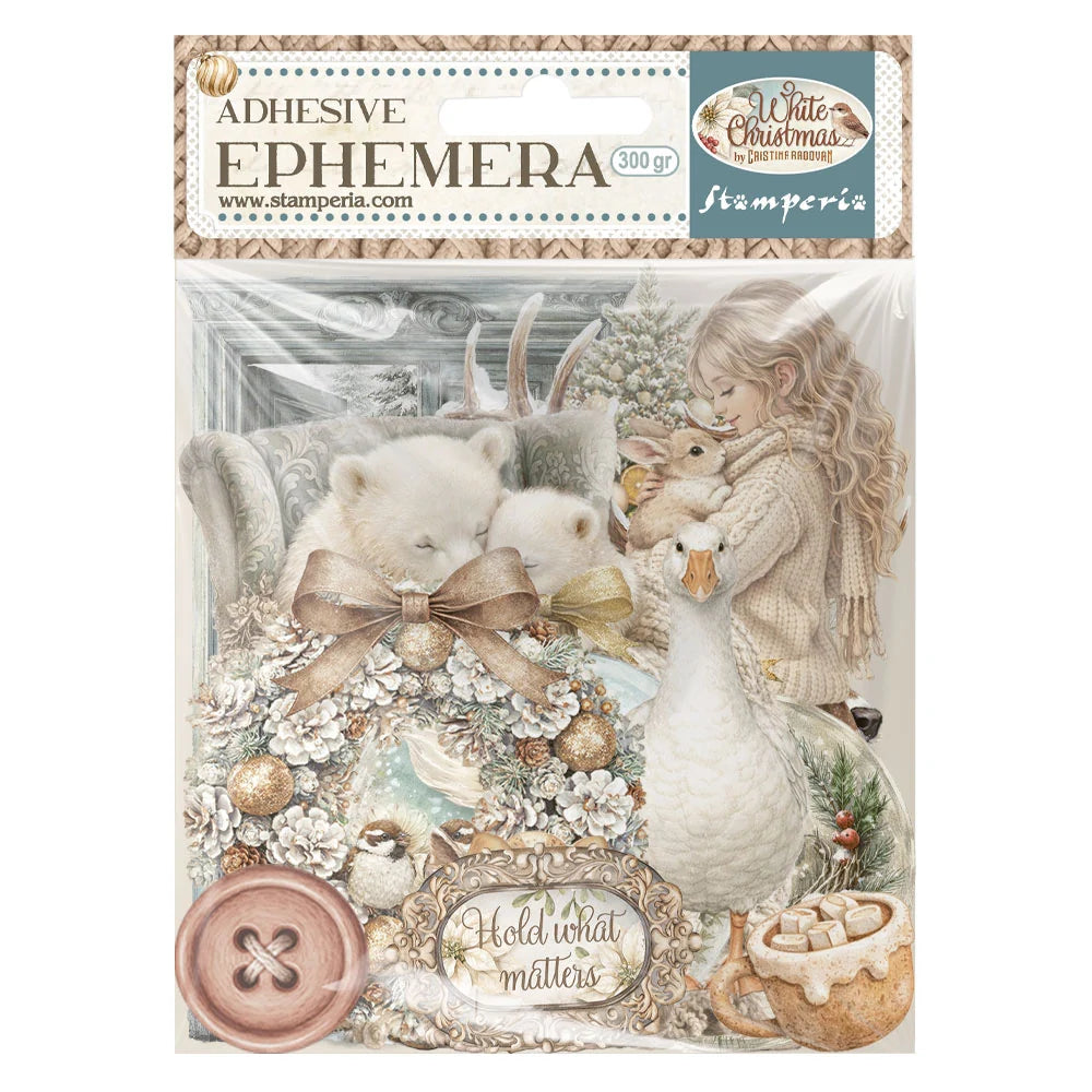 Stamperia - White Christmas Collection - Ephemera