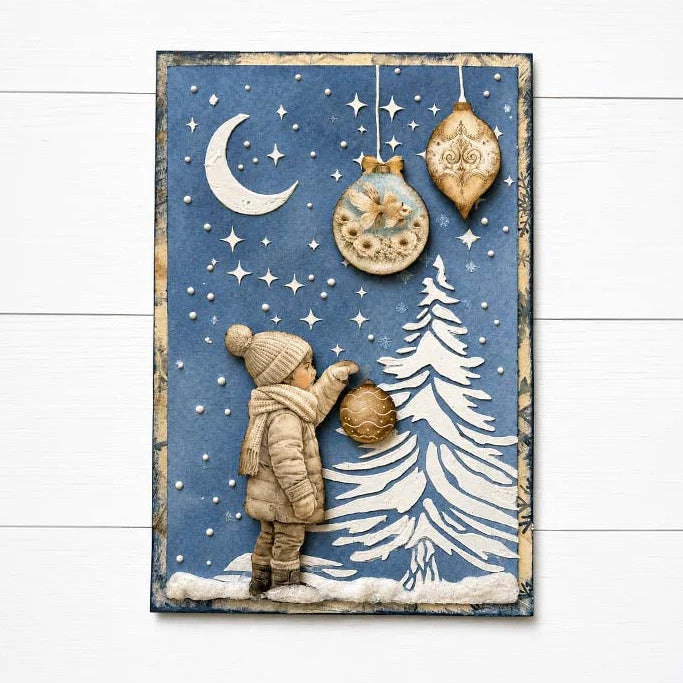 Stamperia - White Christmas Collection - Ephemera