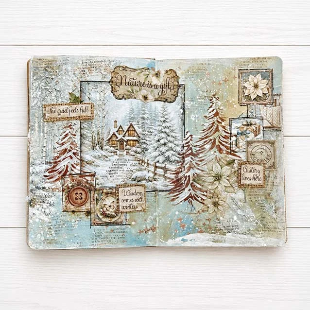 Stamperia - White Christmas Collection - Cards Collection