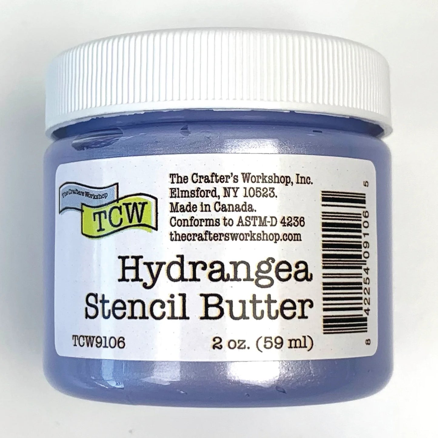The Crafter's Workshop -   Stencil Butter 2 oz - Hydrangea