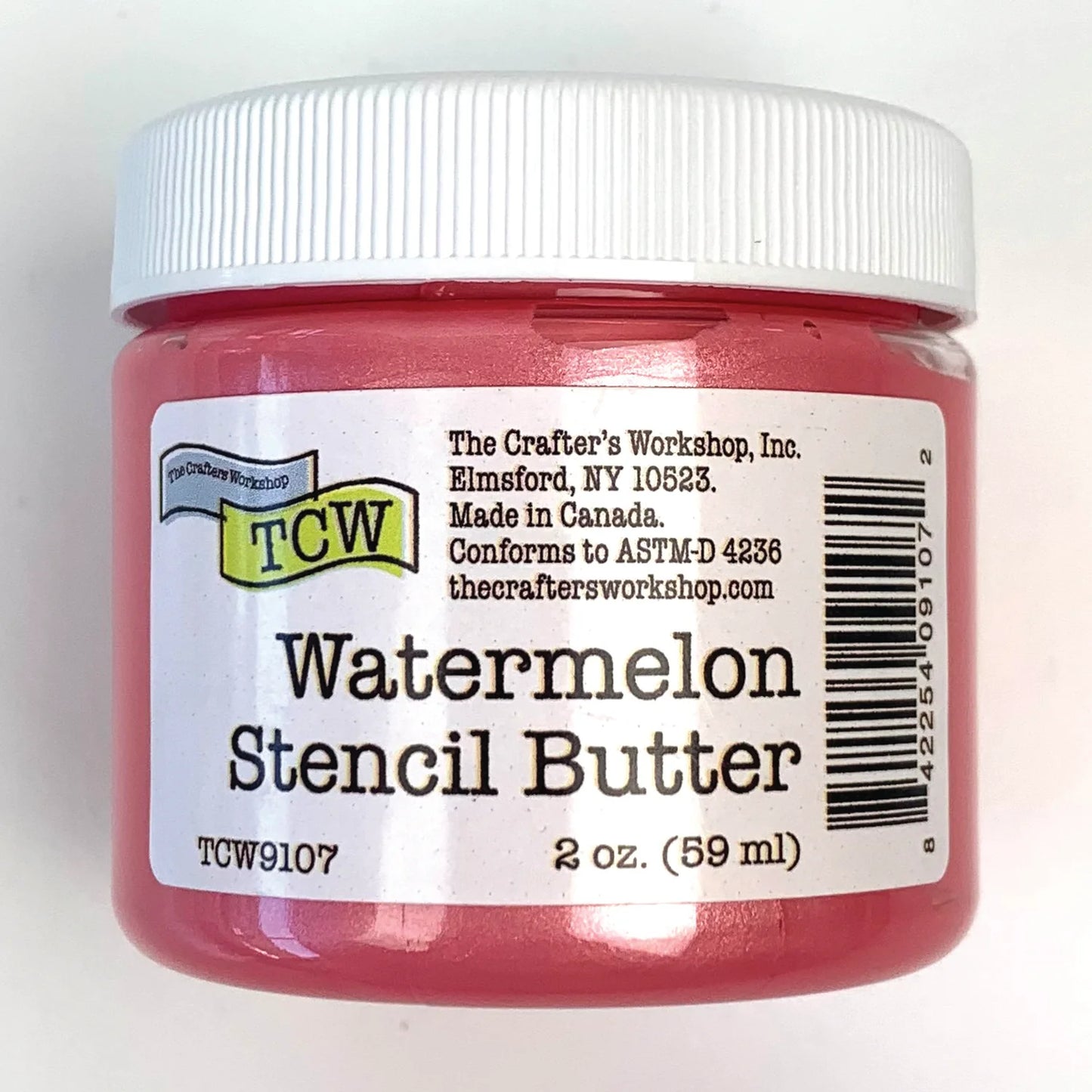 The Crafter's Workshop -   Stencil Butter 2 oz - Watermelon