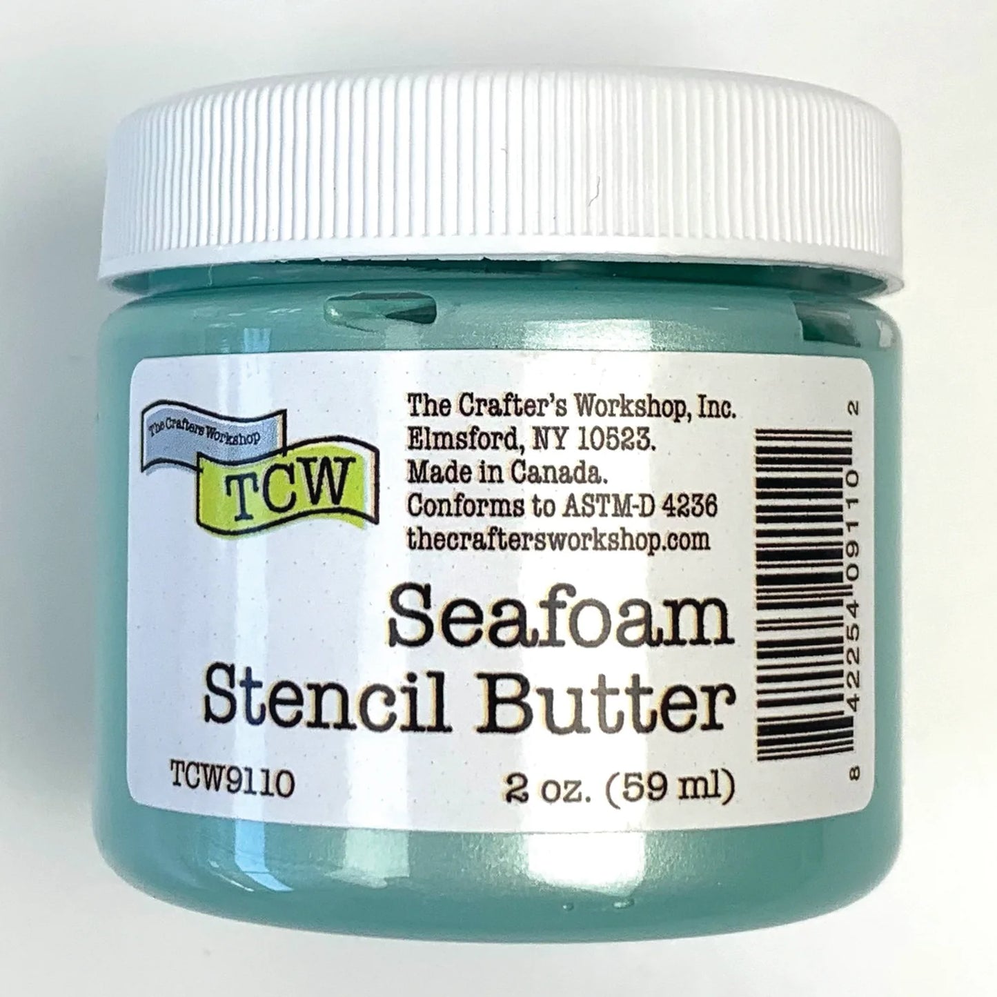 The Crafter's Workshop -   Stencil Butter 2 oz - Seafoam