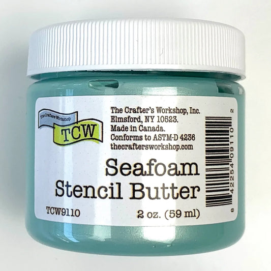 The Crafter's Workshop -   Stencil Butter 2 oz - Seafoam