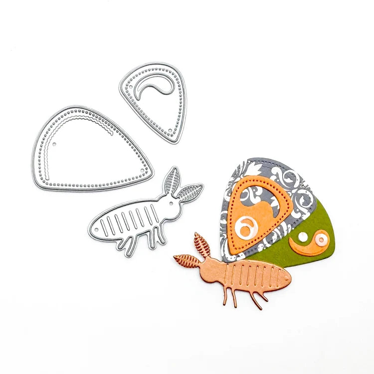 Emily Moore Designs - Make A Moth Collection - Dies - Stevie