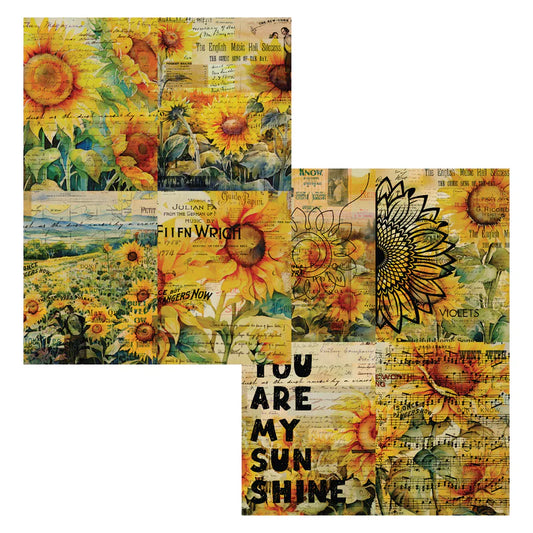 Brutus Monroe - Sunflower Soiree| DuoFoil Washi Sheet