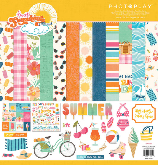 PhotoPlay - Sweet Sunshine Collection - 12x12 Collection Pack