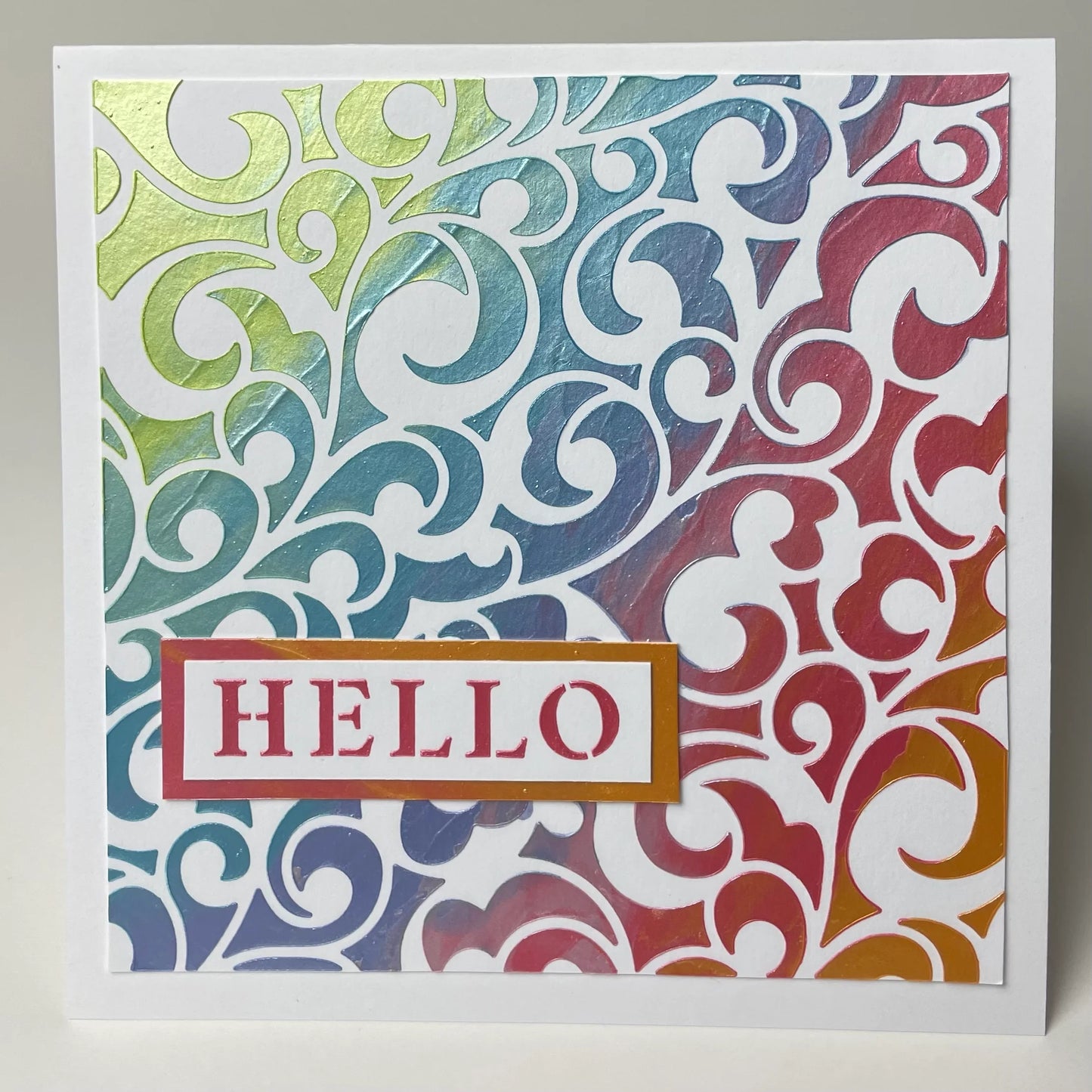 The Crafter's Workshop - 8.5 x 11 Stencil - Full Sheet of Good Words