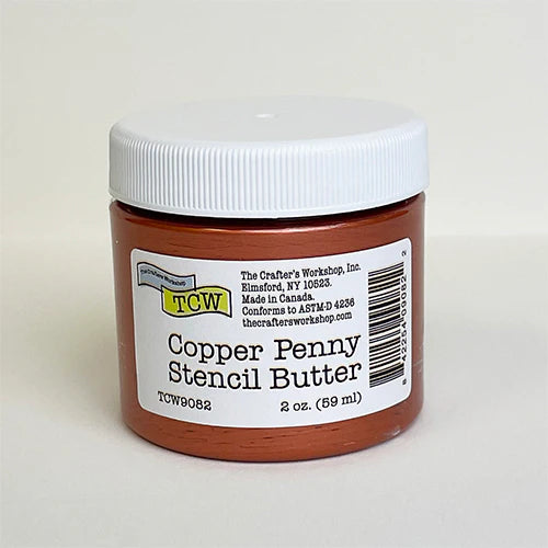 The Crafter's Workshop -   Stencil Butter 2 oz -Copper Penny