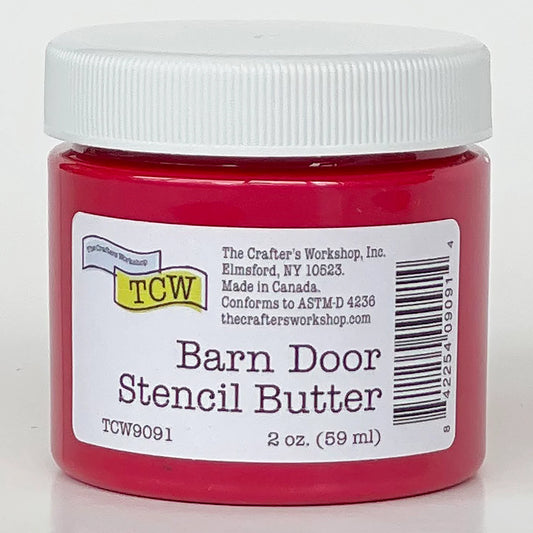 The Crafter's Workshop -   Stencil Butter 2 oz - Barn Door