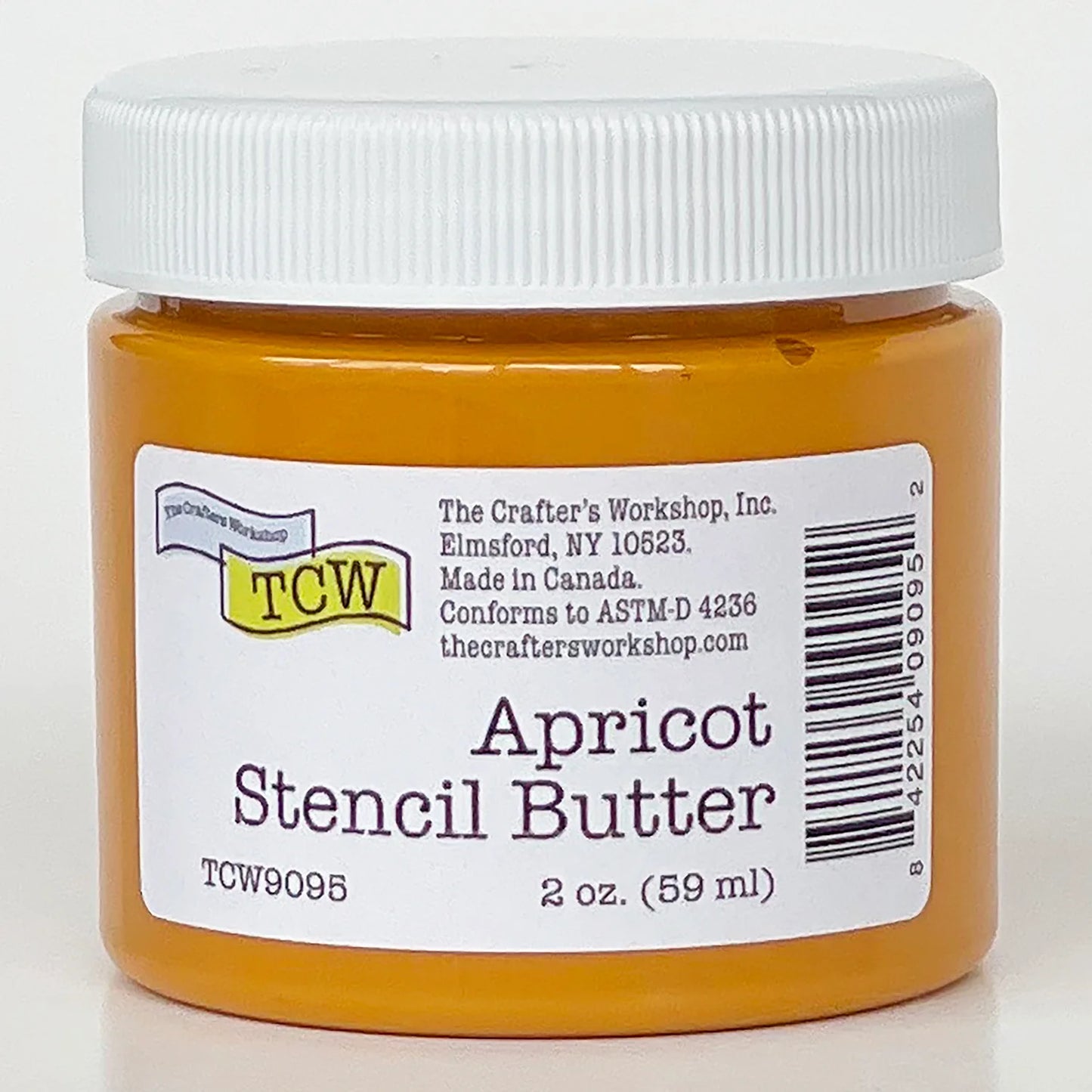 The Crafter's Workshop -   Stencil Butter 2 oz -Apricot